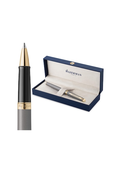 Waterman Hemisphere 25 Metalik Gri Gt Roller Kalem 165-Koyu Yeşil