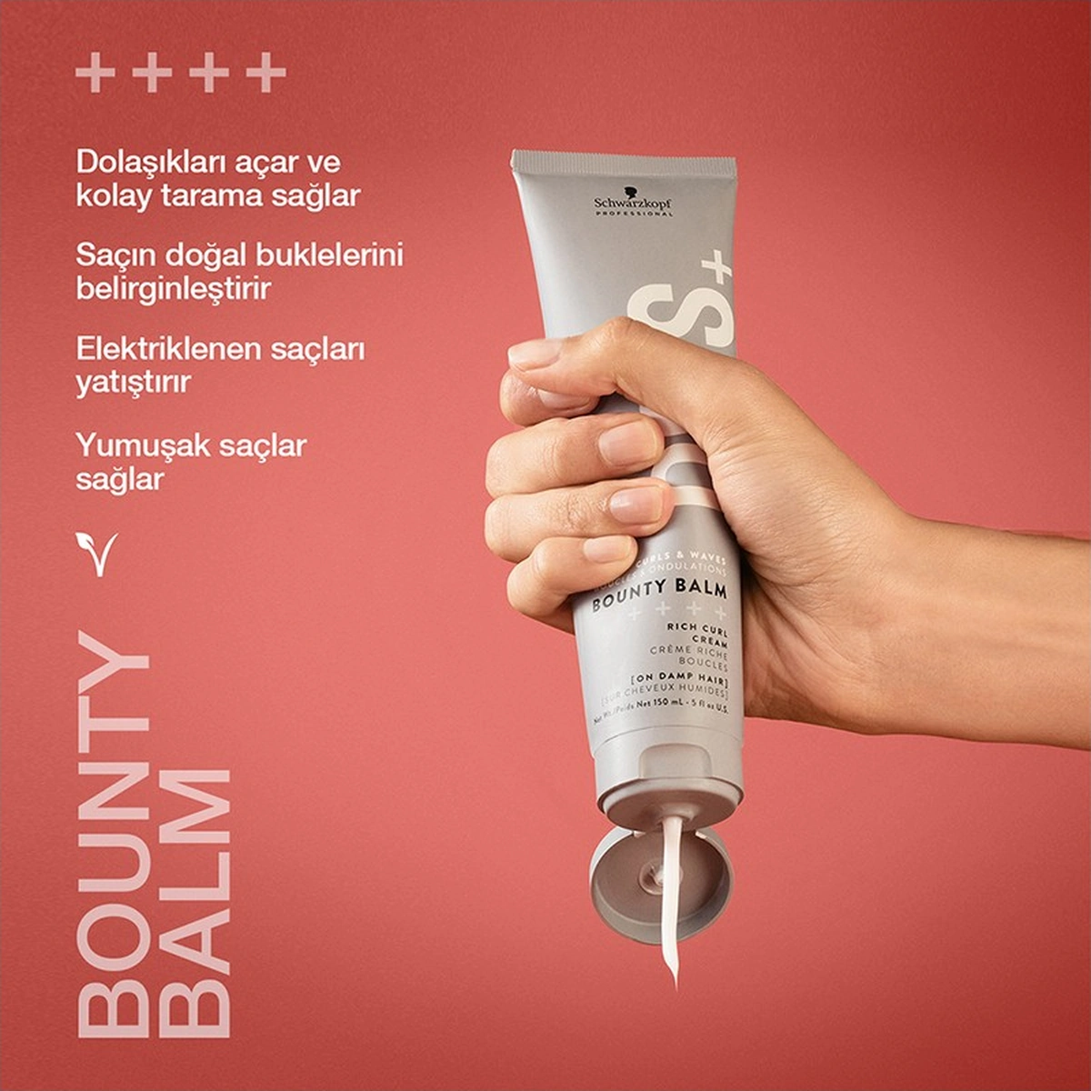 Osıs Bounty Balm Bukle Kremi 150 Ml Elektriklenmeyi Önleyen Ve Bukleleri Belirginleştiren