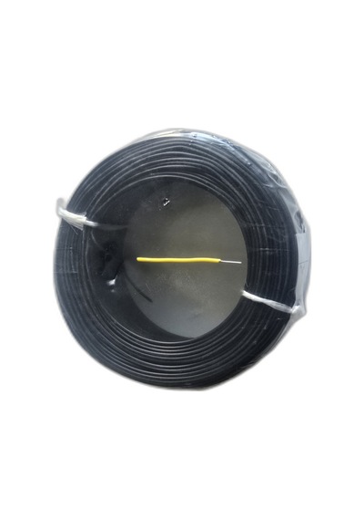 Tek Damarlı Kalaylı Tam Bakır Zil Teli Ve Montaj Teli 0.50 Mm 100 Metre - Siyah