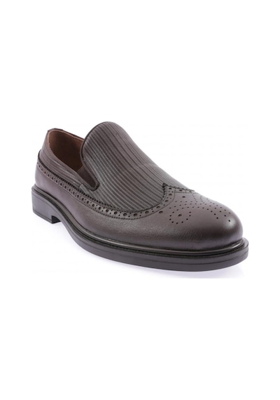 Dgn 2055-23y Erkek Comfort Lazerli Ayakkabı 2055-1506-R0685 Kahverengi