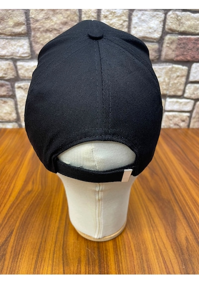 Hamze El Patron Nakışlı Siyah Renk Unisex Cap Şapka