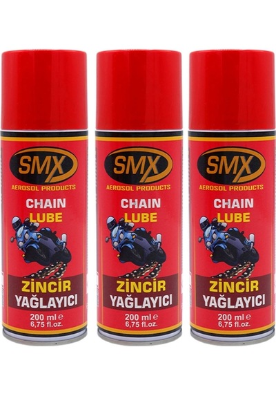 3 Adet Zincir Yağlayıcı 200 Ml