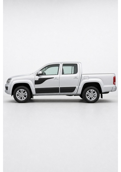 Volkswagen Amarok 2010-2016 Uyumlu Yarasa Model Kapı Dodiği Abs Mat Siyah