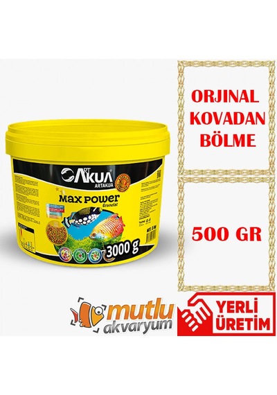 Artakua Max Power 500 G Kovadan Bölme