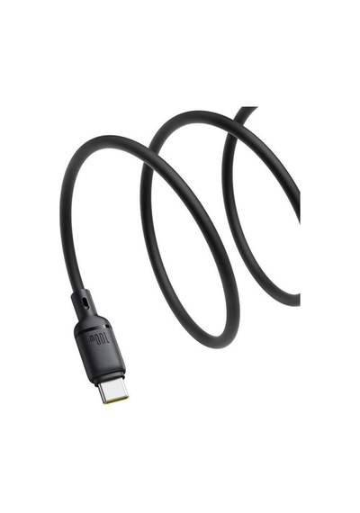 Baseus Silky Series Type-c To Type-c 100w Hızlı Şarj Kablosu 2m - Siyah