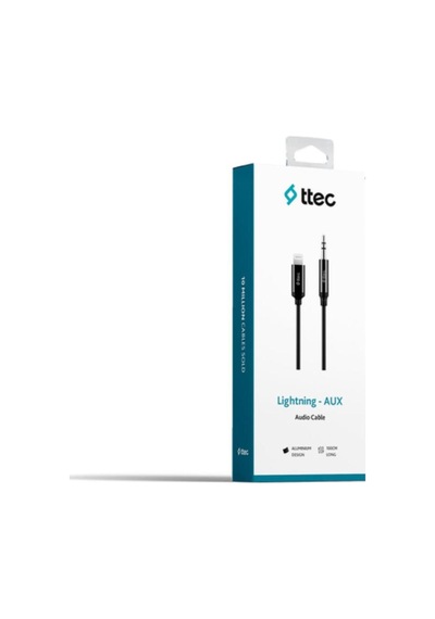 1 Metre Aux 3 5mm To Apple Uyumlu iPhone Lightning Ses Aktarım Kablosu Kablo