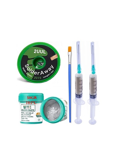 Krem Lehim Best Solder Paste 183 C Sn63/pb37 50gr Flux Lehim Toplama 2uul-2015 Lehim Emme Teli 2,0 Mm Xxl15