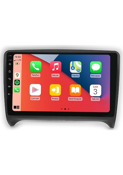 Lovion Au2055 Audi Tt 2002 2008 4+64gb Android Carplay Multimedya Teyp 9"