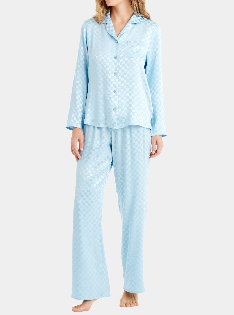 Blackspade Kadın Pijama Takımı 60484 - Mavi