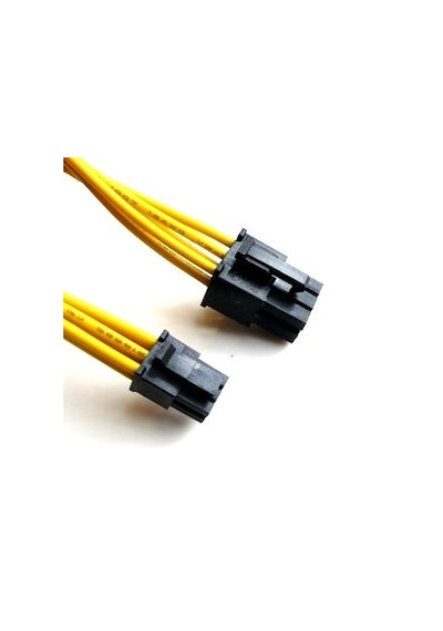 Mac Uyumlu Ekran Kartı Power Kablosu 6 Pin