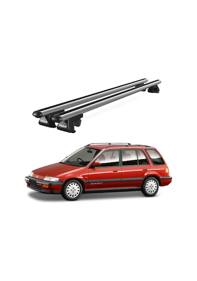 Venüs Honda Civic Shuttle 1988-1994 Uyumlu Gri Ara Atkı Port Bagaj Tavan Barı