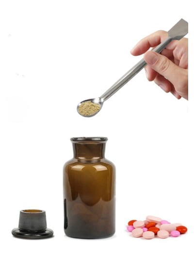Spatül Öğrenci Tipi + Penset Düz Küt Uçlu 13 Cm Nikel Kaplama