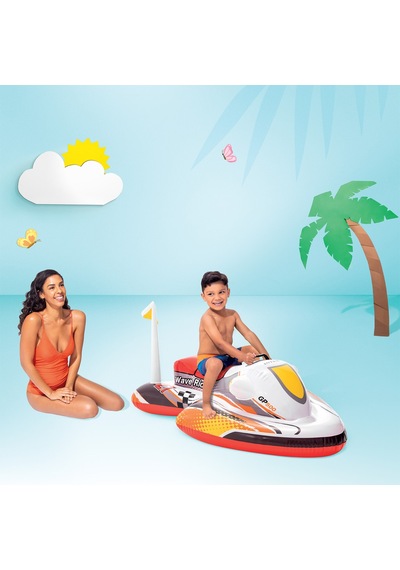 Intex Şişme Su Bisikleti 117 77 Cm 57520 Çok Renkli