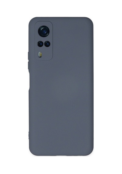 Y53s Kılıf Nano İçi Kadife Silikon - Gri Bz8683140313319