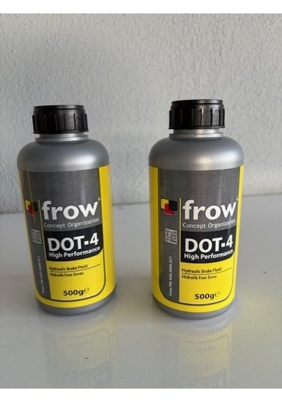 Frow Fren Hidroliği Dot 4 500 ML + 2 Li Set