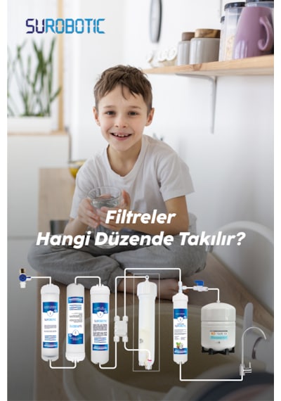 75 Gpd Membranlı 5 Filtreli Su Arıtma Cihazı 8 L Çelik Tanklı