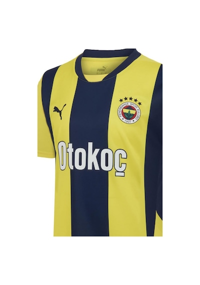 Puma Fenerbahçe İç Saha Forması 775360-01 Çubuklu Erkek Forma Çok Renkli