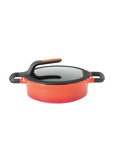 Berghoff Gem Stay Cool Soft Pilav Tenceresi Turuncu 26 CM