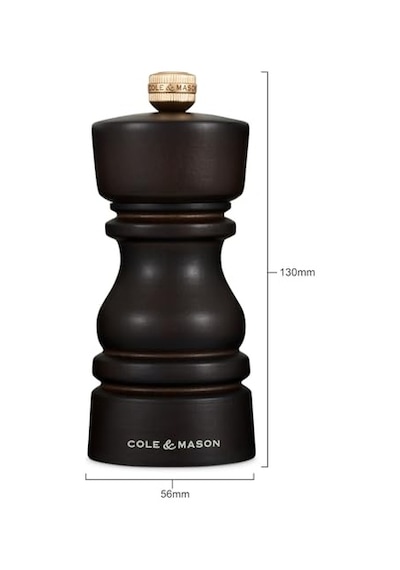Ayrex Cole & Mason London Çikolata Renkli Ahşap Tuz Ve Biber Değirmenleri 130mm Diğer