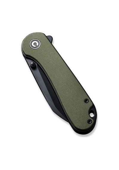 Civivi Elementum Flipper & Thumb Stud Knife Green G10 Handle Kamp Çakı Yeşil