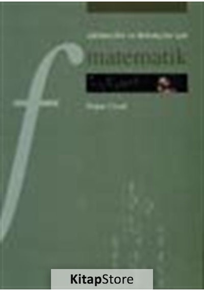 İşletmeciler ve İktisatçılar İçin MatematikDers Notları- Çizgi Kitabevi