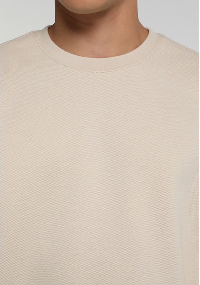 Colin's Colins Regular Fit Yuvarlak Yaka Düz Erkek Taş Sweatshirt Cl1082264 Q1.v2 Stn