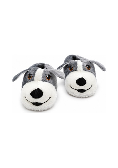 Modafocus Sevimli Köpek Figürlü Sessiz Kaydırmaz Taban Peluş Unisex Ev Pandufu Sevgili Kombin Terliği Füme Füme Modafocus Sevimli Köpek Figürlü Sessiz Kaydırmaz Taban Peluş Unisex Ev Pandufu Sevgili Kombin Terliği Füme Füme