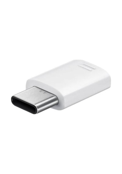 Samsung Uyumlu Micro Usb To Type-C Çevirici Adaptör Beyaz Ee-Gn930Bwegww