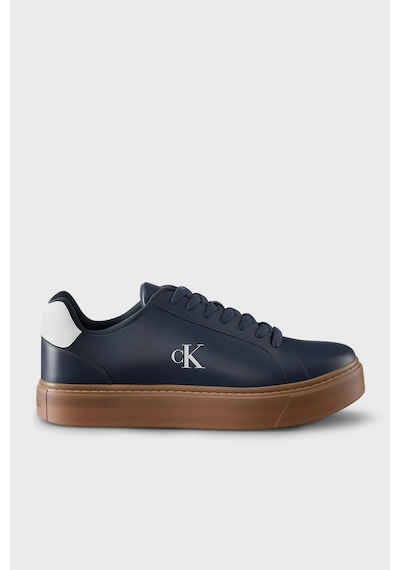 Calvin Klein Deri Logolu Sneaker Ayakkabı Ym0ym014350zv Erkek Ayakkabı Ym0ym01435 0zv Lacivert-kahve Calvin Klein Deri Logolu Sneaker Ayakkabı Ym0ym014350zv Erkek Ayakkabı Ym0ym01435 0zv Lacivert-kahve