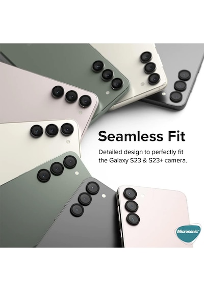 Samsung Galaxy A25 Tekli Kamera Lens Koruma Camı Siyah Galaxy A25 İle Uyumlu Ekran Koruyucu - Siyah