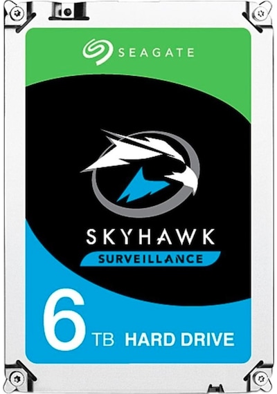 Seagate Skyhawk ST6000VX001 3.5" 6 TB 5900 RPM 256 MB SATA 3 7/24 Güvenlik HDD
