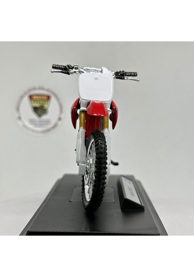 Honda Cr250r 1:18 Diecast Motosiklet Model Lisanslı Metal Maket Oyuncak & Koleksiyonluk Biblo