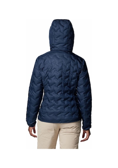 Columbia Delta Ridge Iı Down Hooded Jacket Kadın Outdoor Mont Wk2769 Lacivert