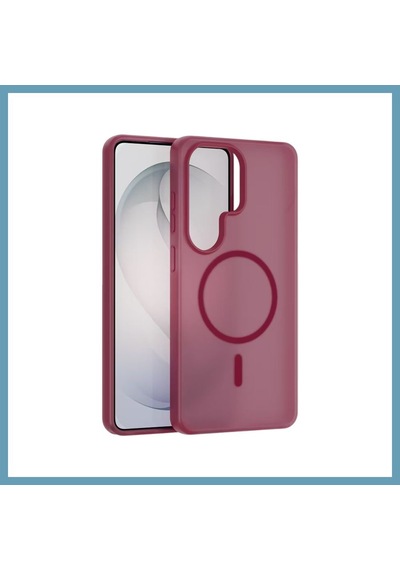 Bezos Joko Samsung Galaxy S25 Ultra Pulse Magsafe Kapak - Bordo Mbt06