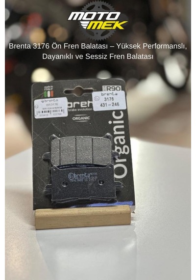 Honda Cbr 650 R Ön Brenta 3176 Fren Balatası Yüksek Performanslı, Dayanıklı Ve Güvenli Frenleme