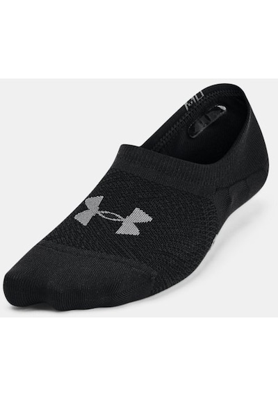 Under Armour Kadın UA Breathe Lite Ultra 3’lü Paket Low Liner Çorap 1370075-001 Siyah - Gri