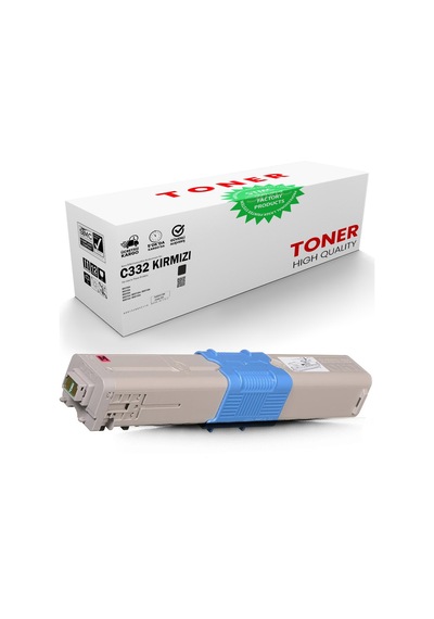 Oki C332 Kırmızı Uyumlu Toner /WB/46508735/C332dn/C332dnw/MC363/