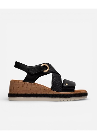 Clarks Kidiki Sun Black Combi Kadın Siyah Sandalet 26185954