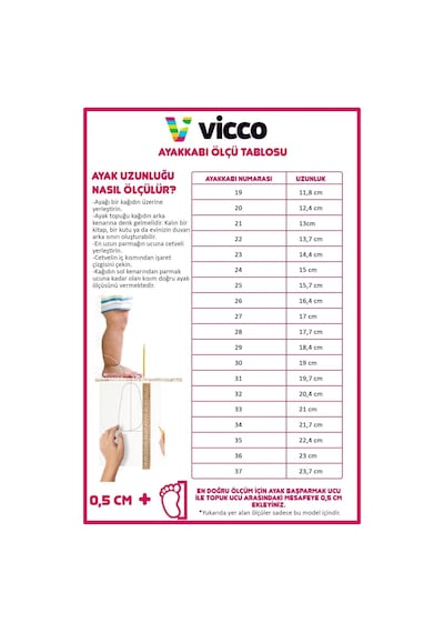 Vicco 332.b24y.202 Flow Iı Hafif Rahat Esnek Kız Çocuk Sandalet 001