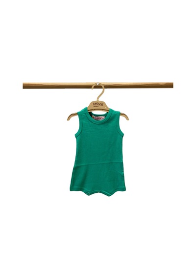 Tiffany Baby & Kids Tiffany Baby Modal Organik Theme Kısa Rompy 89025 Yeşil
