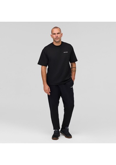Columbia Csc M Label Chest Graphic Tee Erkek Tişört Cs0470 Siyah