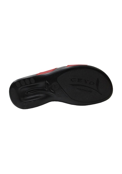 Ceyo 3400-2 Kırmızı Ortapedik Bayan Terlik & Sandalet 001