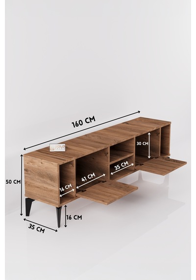 Çok Renkli Tv Sehpası 160x35 Cm
