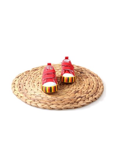 Papuçcity 02851 Unisex Çocuk Bebe Renkli Keten Konvers Ayakkabı 001