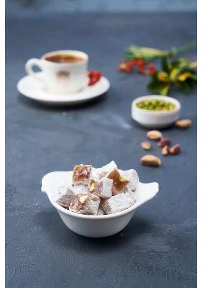 Ufresh Antep Fıstıklı Kuş Lokumu Tozlu 250 G