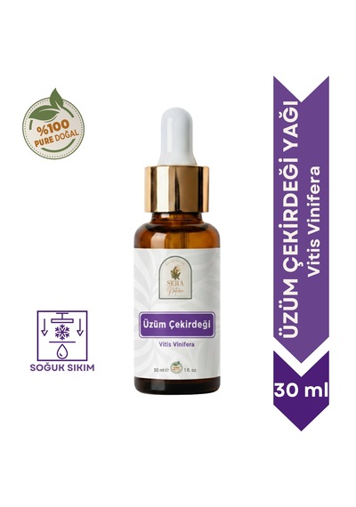 Sera Natura Doğal Üzüm Çekirdeği Yağı 30 ML