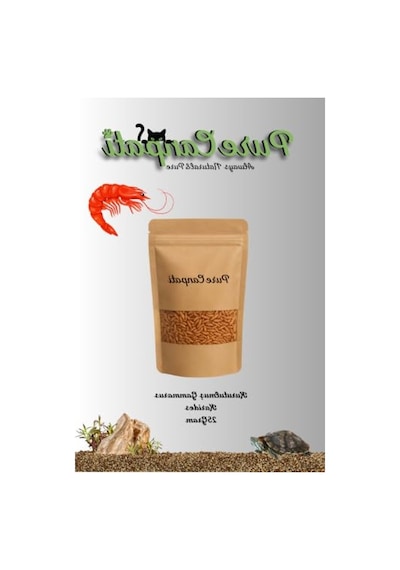 Kurutulmuş Gammarus Kaplumbağa Yemi 25 Gr Sağlıklı Beslenme