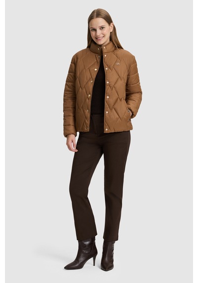 U.S. Polo Assn. Kadın Kahverengı Mont 50328150-vr134 Kakao