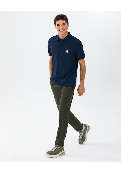 Skechers M Logo Printed Polo Erkek Lacivert Polo Yaka Tshirt S2610085-0505