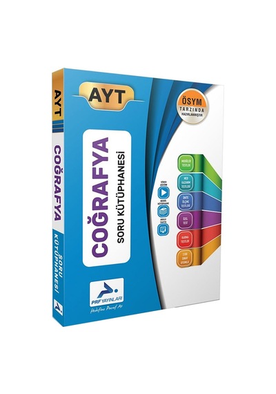 Ayt Coğrafya Soru Kütüphanesi Paraf Yayınları N11.15680